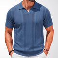 Herren Strick-Polo Lido Ajour