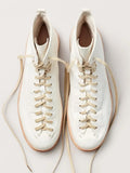 Leder-Freizeitschuhe mit Plateau – Bild 2 | LuxeStyle