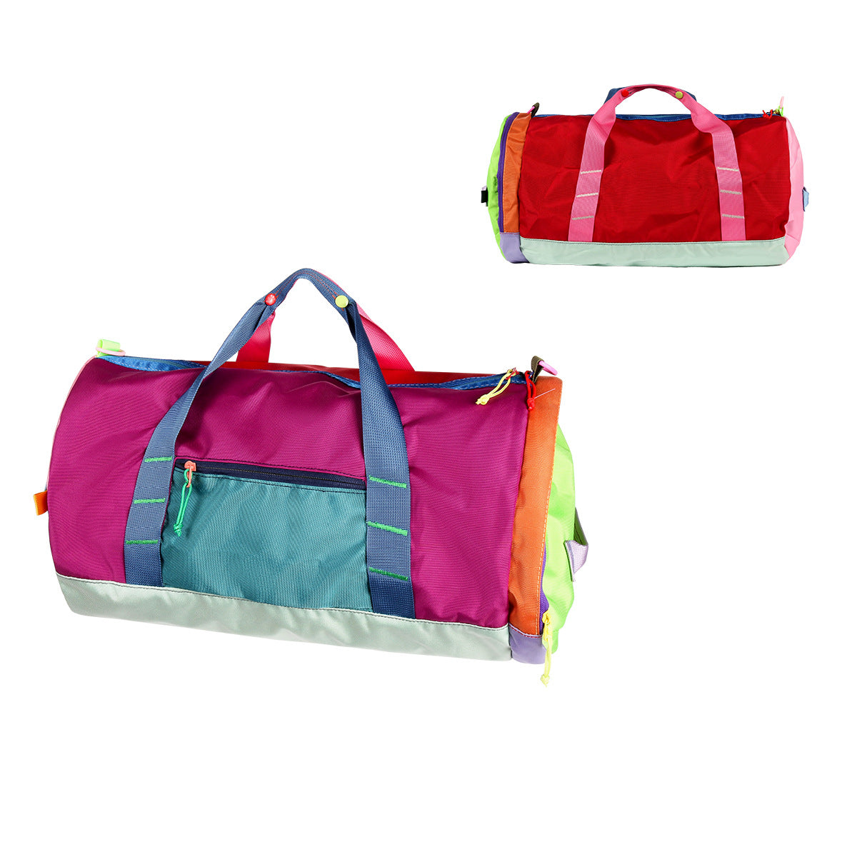 Travel Bag mit Farbblock-Design – Bild 2 | LuxeStyle