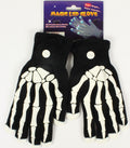Skelett Handschuhe mit LED