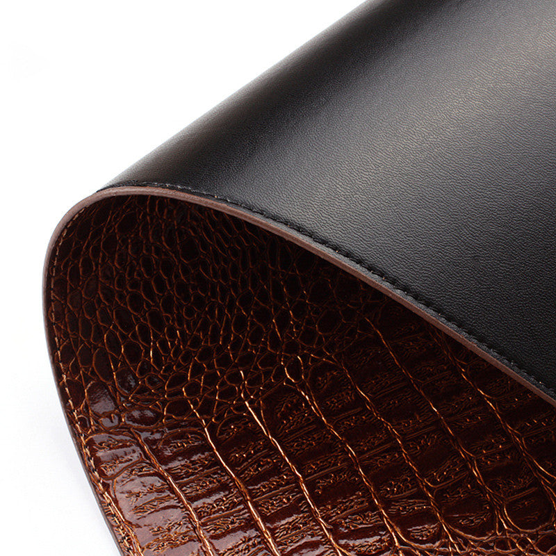 Kroko-Leder-Tischset, wasserdicht | LuxeStyle