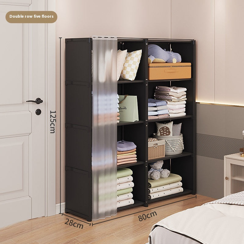 Staubdichter Kleiderschrank mit modularem Design