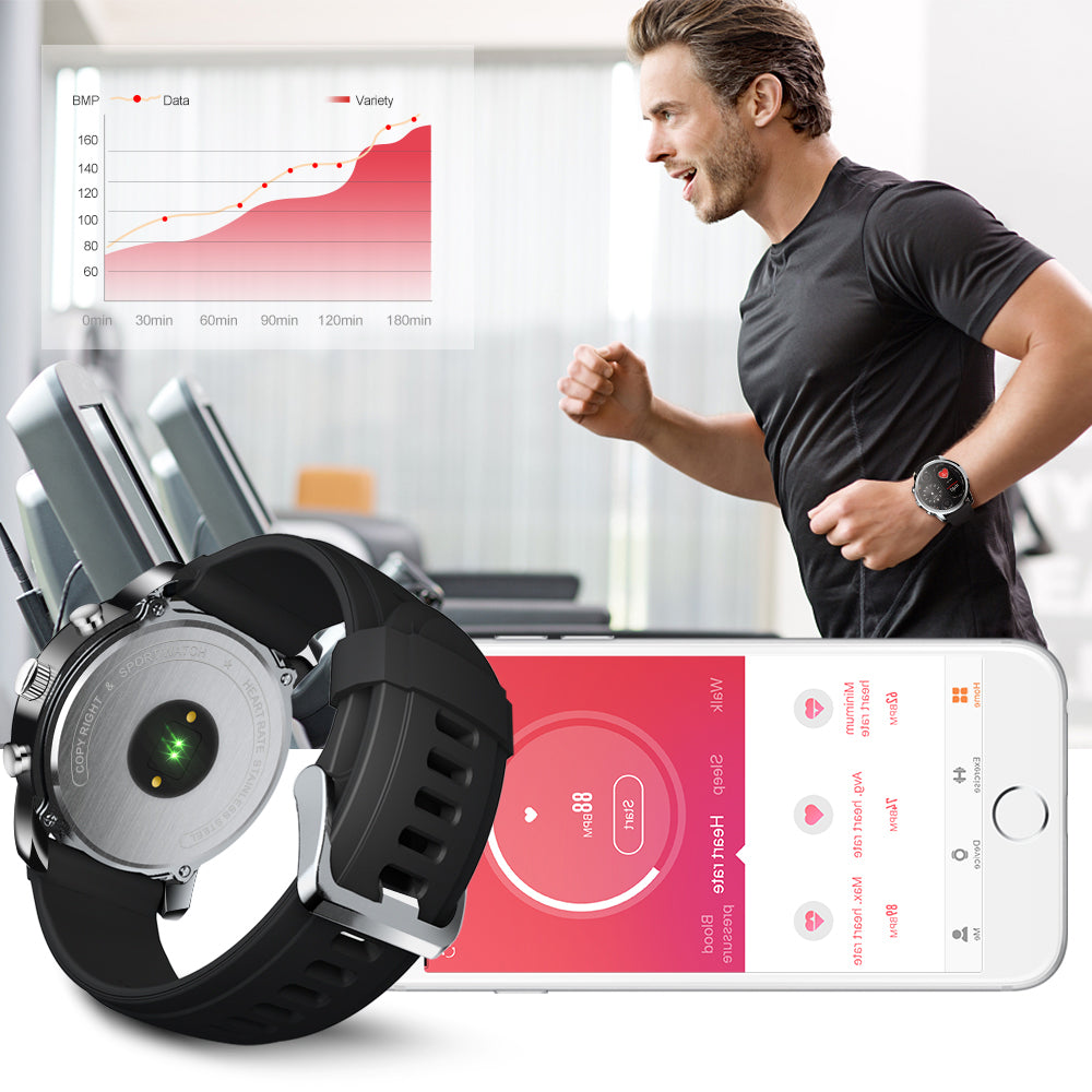 Smartwatch mit Dual-Zeitzonenanzeige – Bild 2 | LuxeStyle
