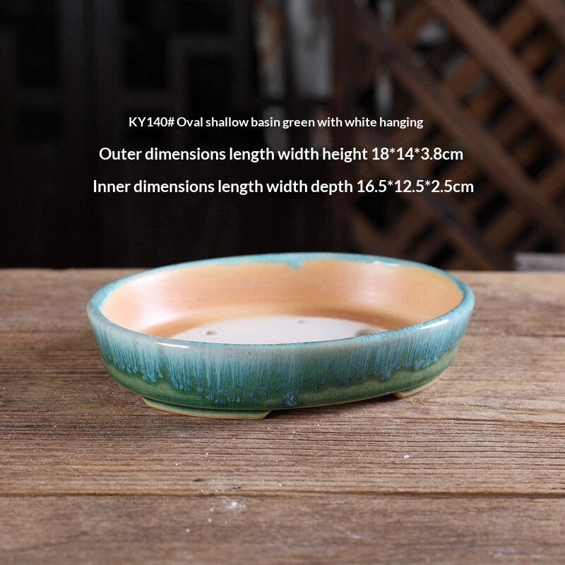 Keramikschale flach – diverse Designs