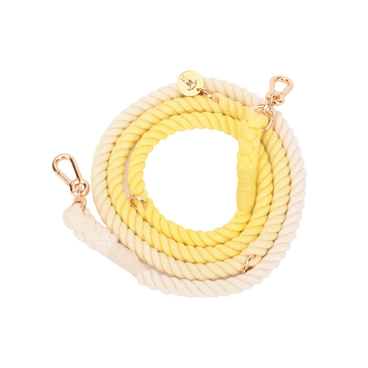 Handgewobenes Halsband mit Farbverlauf – Bild 5 | LuxeStyle