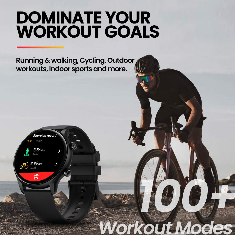 Smartwatch mit Bluetooth-Anrufen & Fitness-Tracking