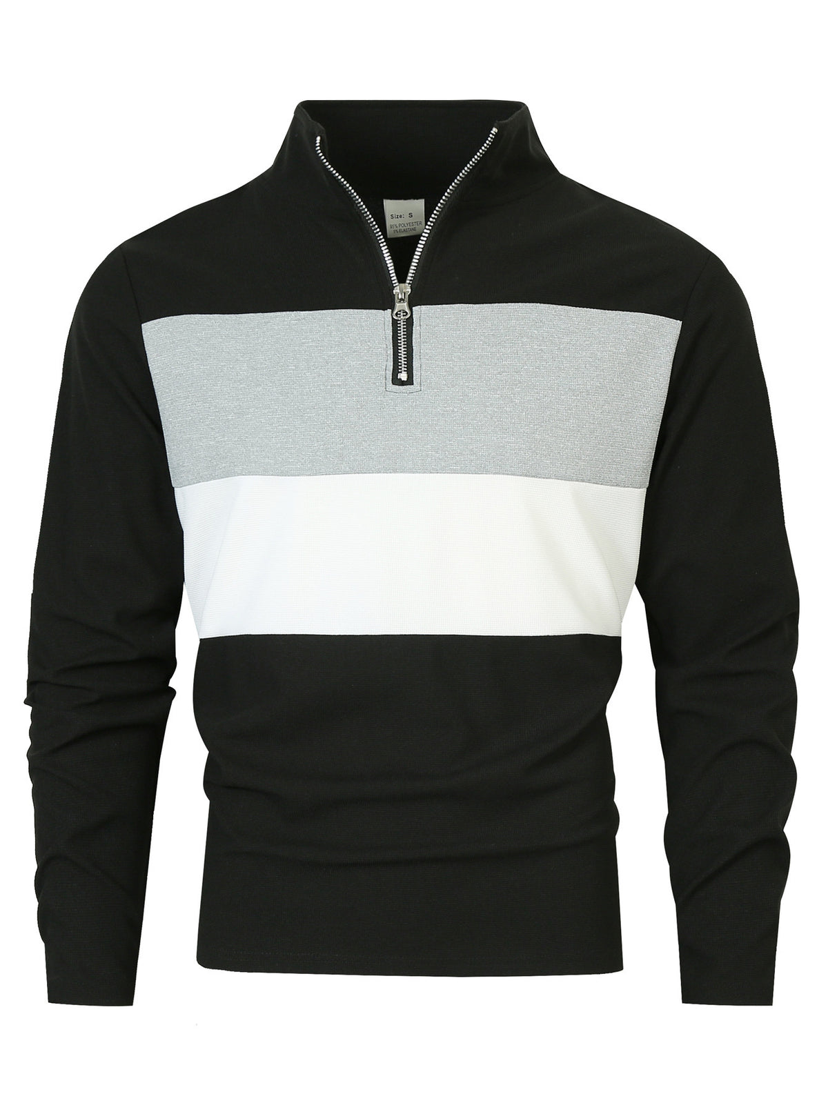 Herren Pullover mit Reissverschluss – Bild 6 | LuxeStyle