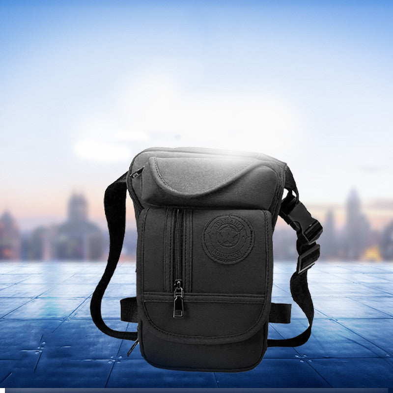 PU‑Rucksack mit mehreren Fächern – wasserdicht, schwarz | LuxeStyle