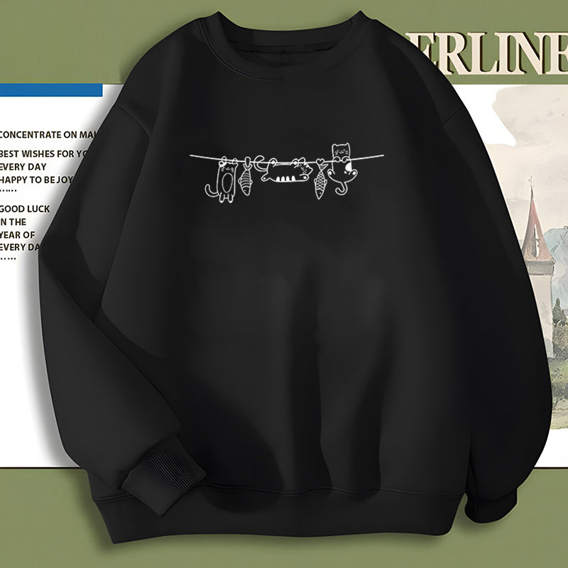 Cat-Claw Langarmshirt für Damen
