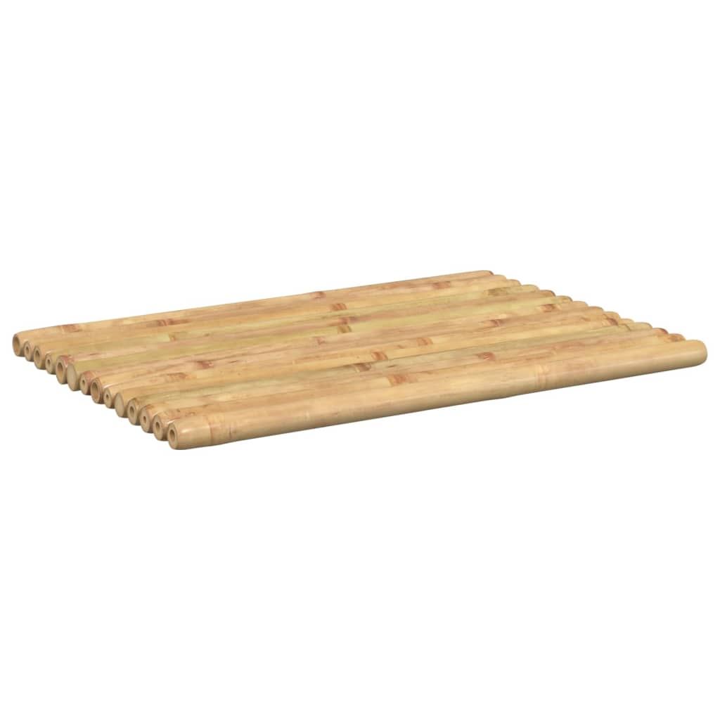 2er-Set Bambus-Badematten