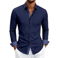 Herren Langarmhemd mit Revers