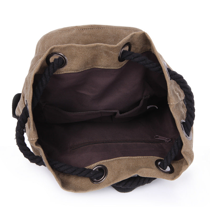 Trendiger Canvas Rucksack für Paare – Bild 2 | LuxeStyle
