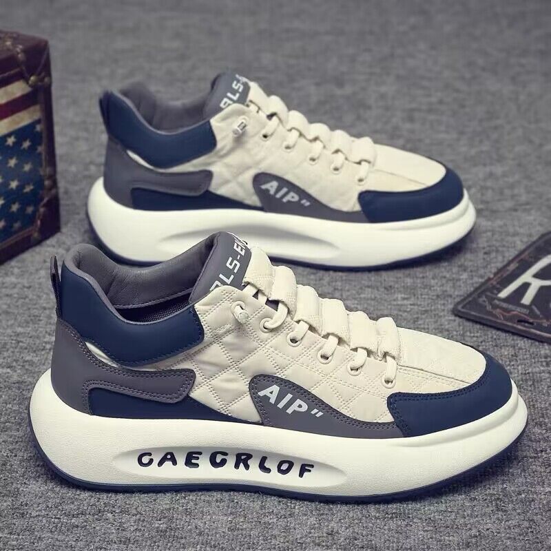 Plattform Sneaker für Herren – mittelhoher Absatz – Bild 9 | LuxeStyle