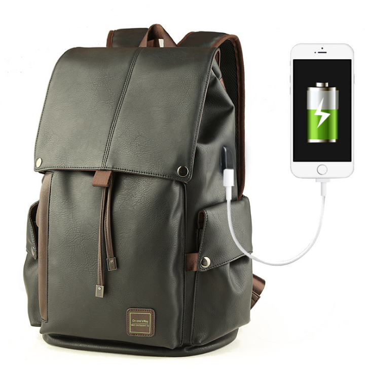 Koreanischer PU-Rucksack für Herren | LuxeStyle