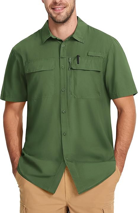 Leichte Outdoor-Herrenbluse