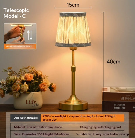 Nordische Minimalistische Tischlampe – Bild 4 | LuxeStyle