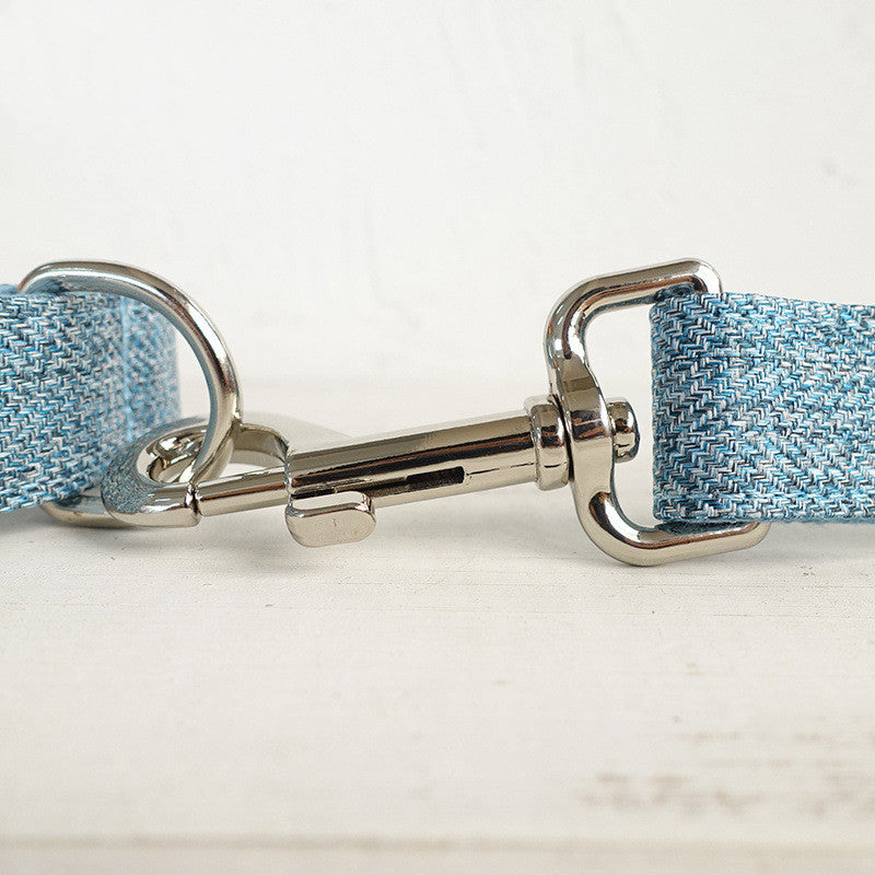 Dickes Haustierhalsband mit Leine – Bild 3 | LuxeStyle