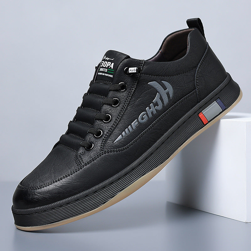 Atmungsaktive Freizeit-Lederschuhe für Herren