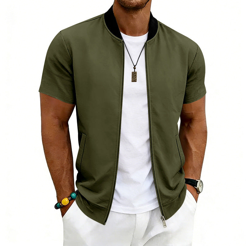 Flight Zip-Up Baseball Jacke