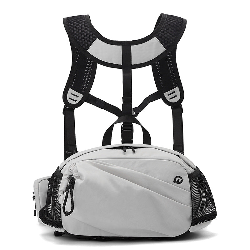 Outdoor-Nylon-Rucksack, Schwarz – Bild 7 | LuxeStyle