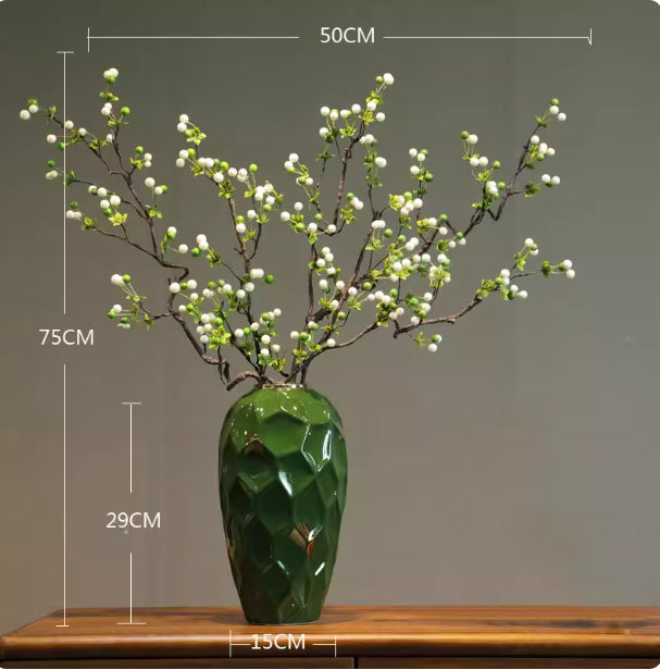 Moderne Keramikvase für kreative Blumenarrangements – Bild 3 | LuxeStyle