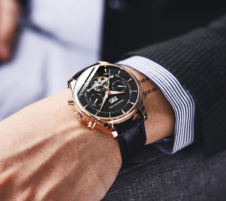 GRMONTRE Mechanische Automatikuhr für Herren – Bild 15 | LuxeStyle