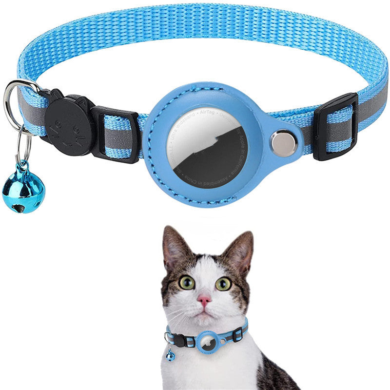 Reflektierender Wasserdichter Halter für AirTag Haustierhalsband
