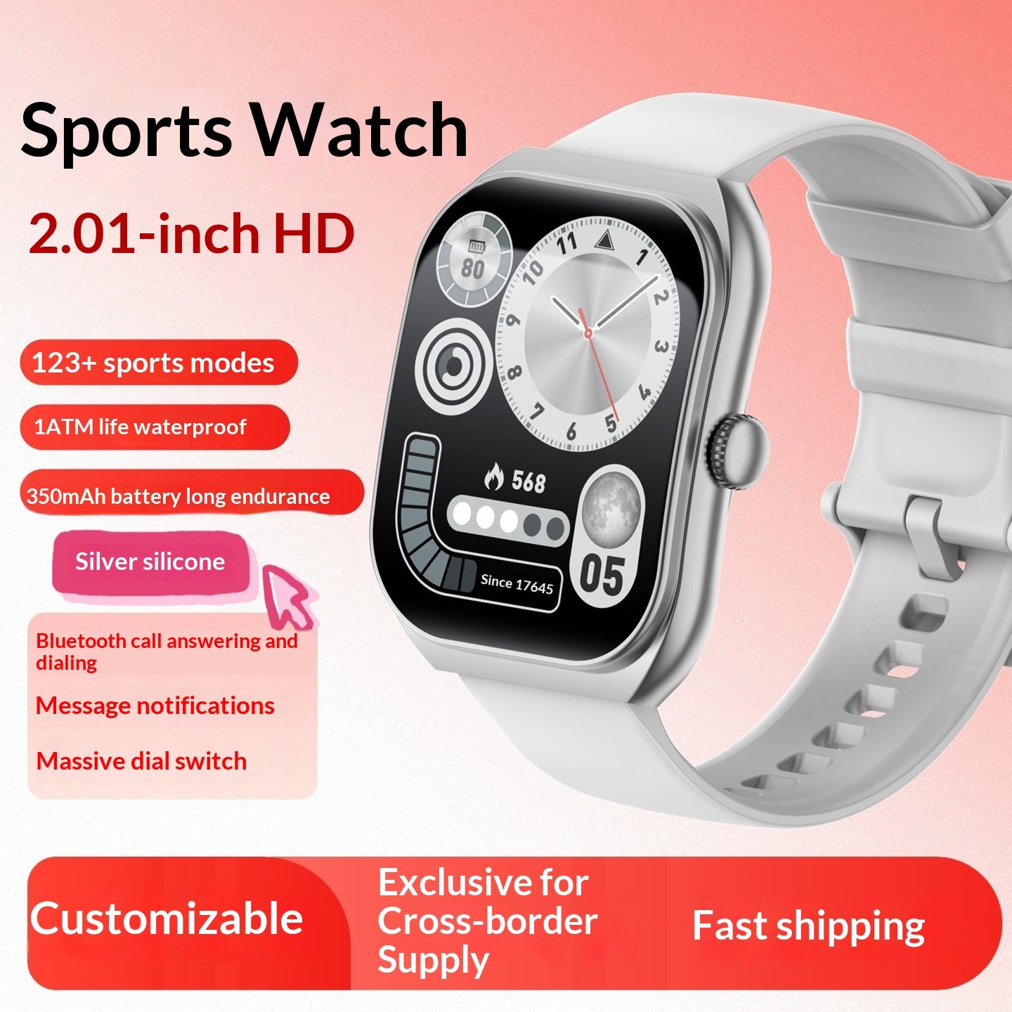 Smartwatch für Sport & Fitness