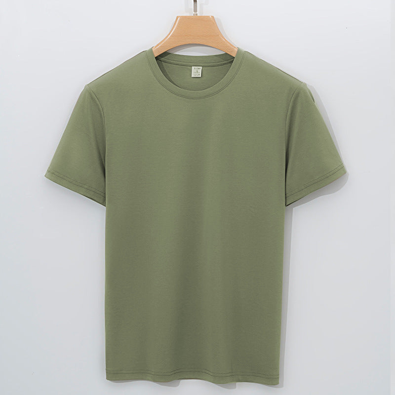 Herren-T-Shirt aus Mercerized Baumwolle