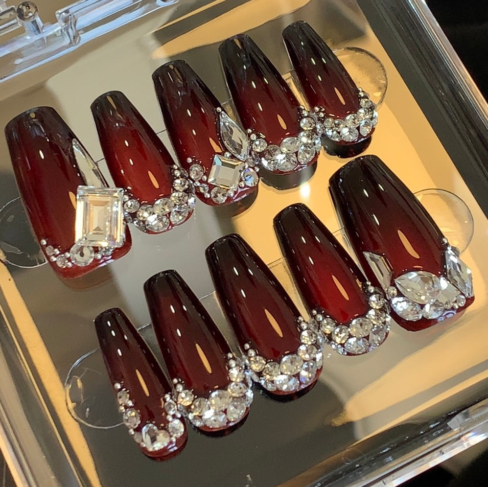 Blutroter Guokui-Nagel-Set – Bild 7 | LuxeStyle