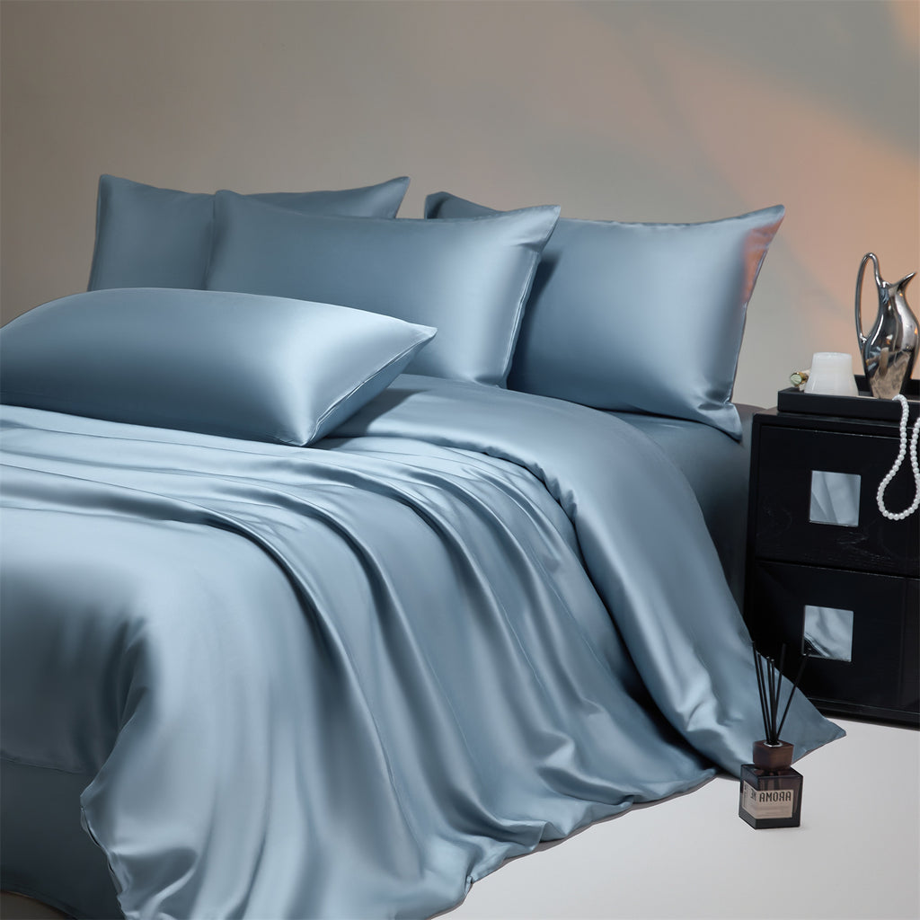 Tencel Satin-Bettwäsche-Set, 4-teilig