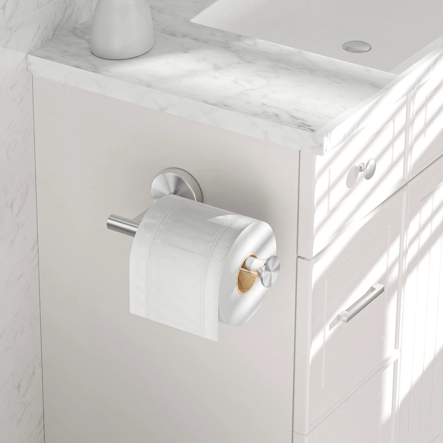 Toilettenpapierhalter mit Klebepad