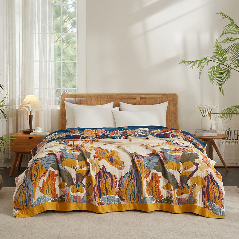 Boho-Muster-Decke