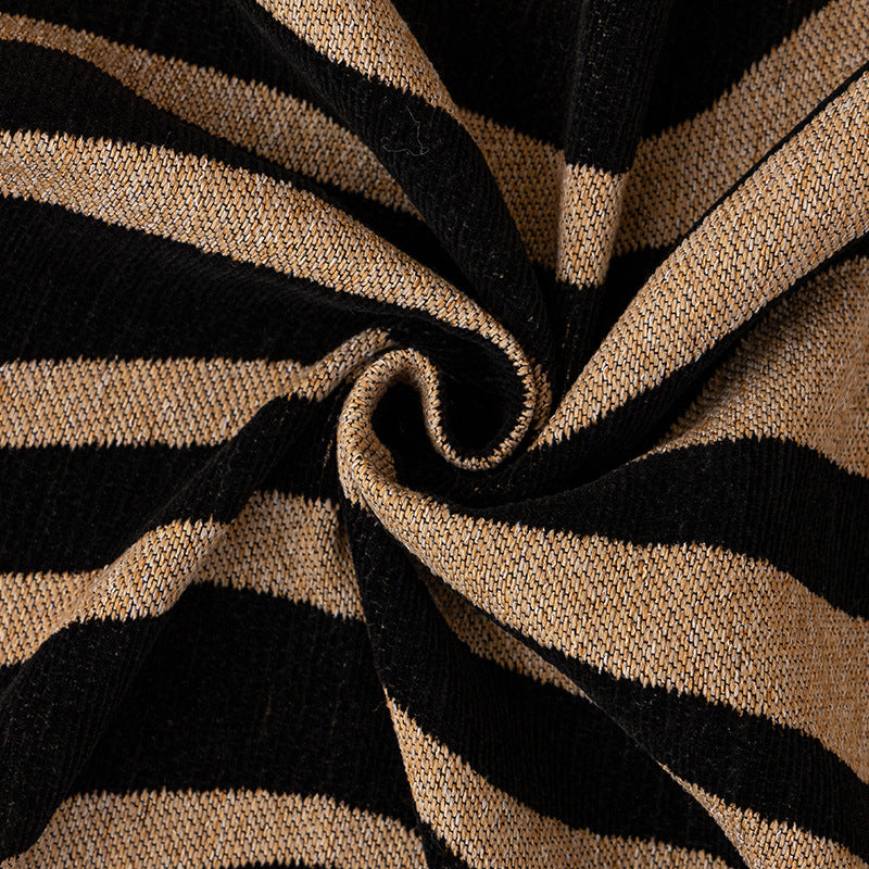 Chenille-Sofabezug mit Leopardenmuster