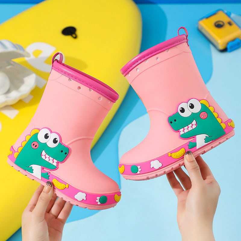 Kinder-Regenstiefel mit Prinzessinnen- oder Dino-Motiv – Bild 6 | LuxeStyle