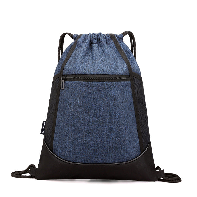 Wasserdichter Oxford-Stoff Turnbeutel-Rucksack – Bild 5 | LuxeStyle