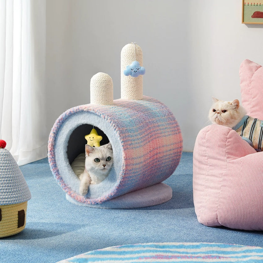 Sternenhimmel Katzenbett – Geborgenheit für jede Jahreszeit