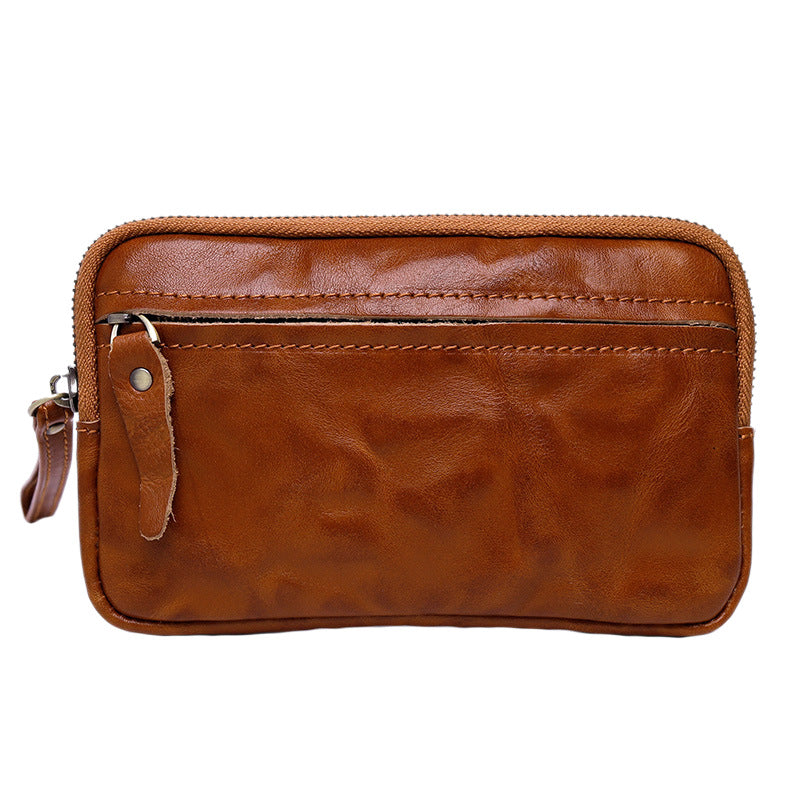 Retro Leder Portemonnaie Clutch – Bild 2 | LuxeStyle