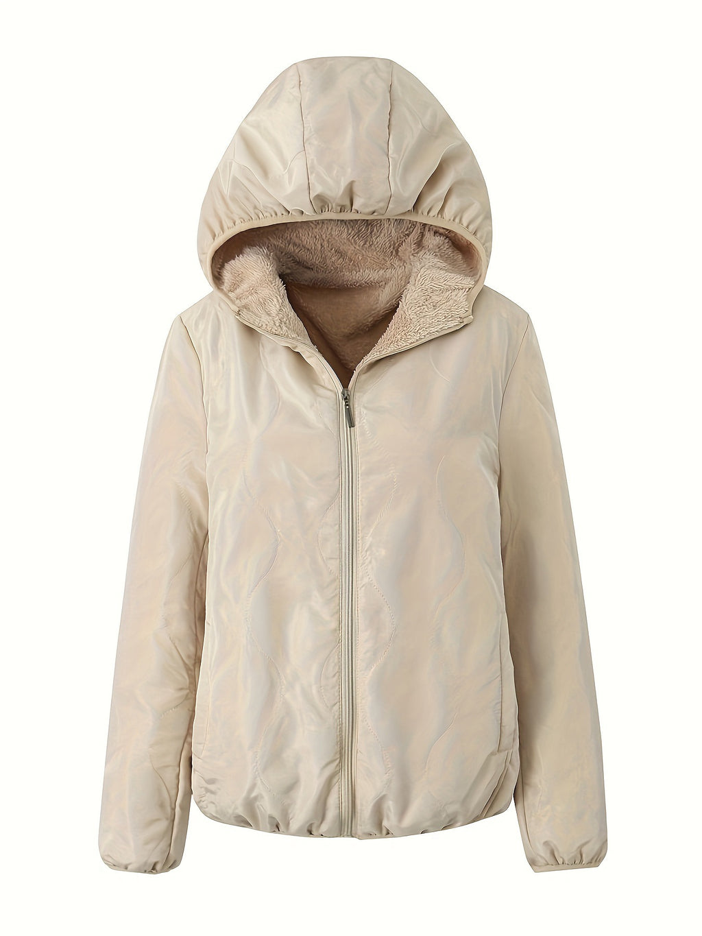 Corduroy-Hemd mit Kapuze – Bild 6 | LuxeStyle