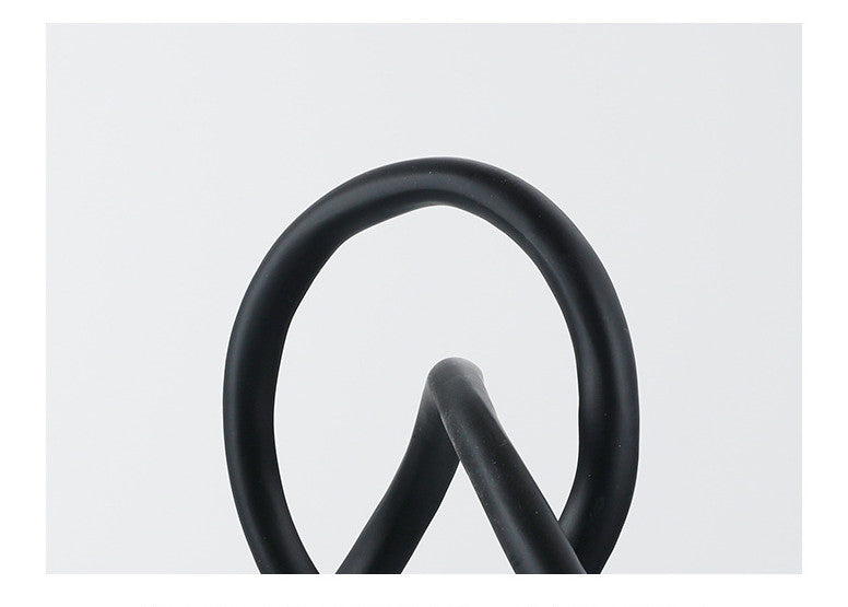 Moderne, verdrehte Knotenornamente