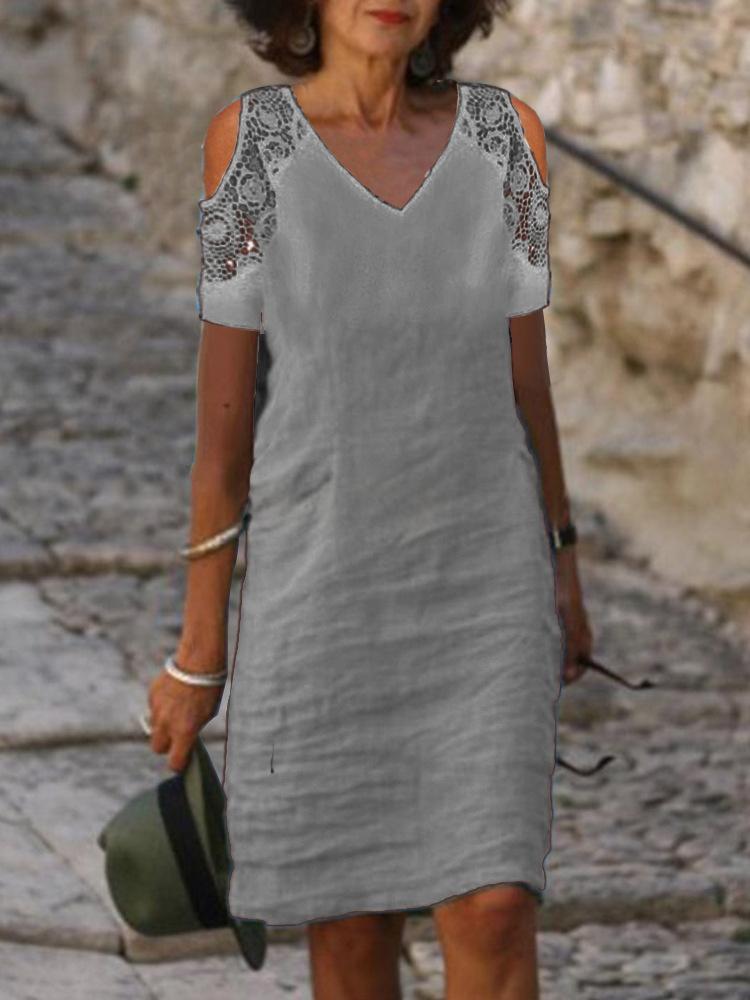 Lacetop mit Patchwork-Tasche – Bild 7 | LuxeStyle