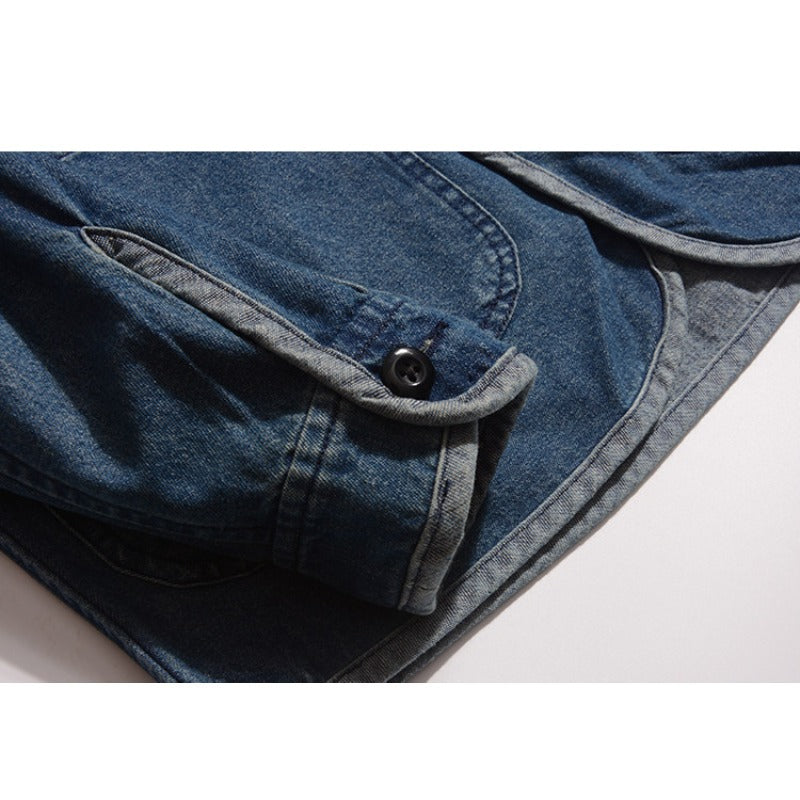 Blauer Cardigan-Jacket – Bild 5 | LuxeStyle