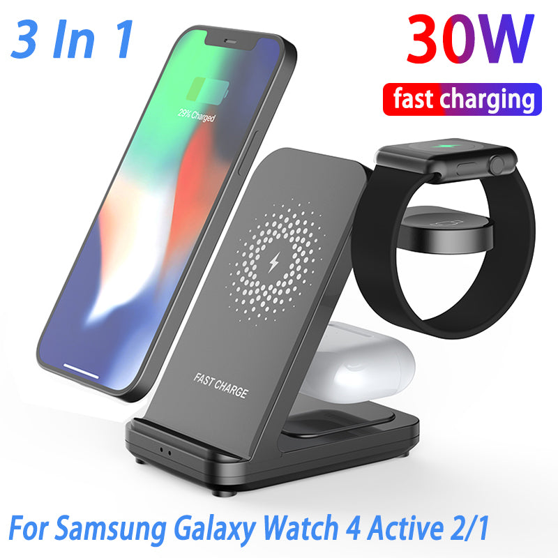 Abnehmbares 3-in-1 Wireless Ladegerät – Bild 3 | LuxeStyle