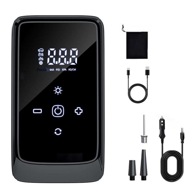 Kabellose Notfall-Luftpumpe mit Digitalanzeige – Bild 1 | LuxeStyle