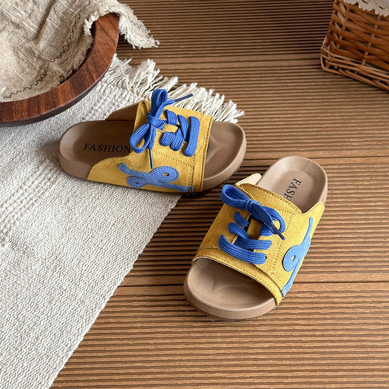 Sommer-Slipper für Mädchen, atm. Sohle, Outdoor