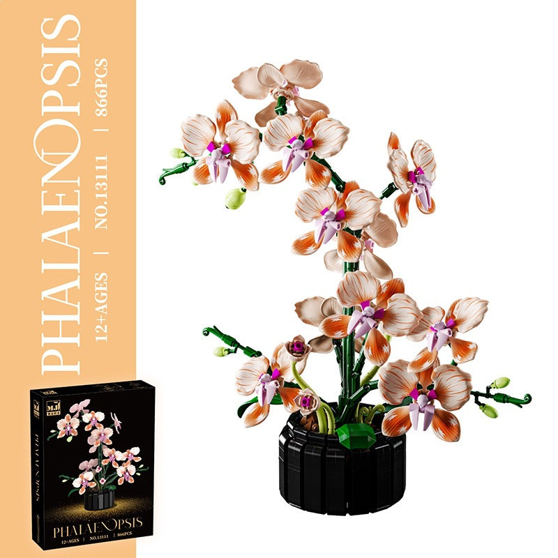 Zweifarbige Orchidee zum Zusammenbauen – Bild 2 | LuxeStyle