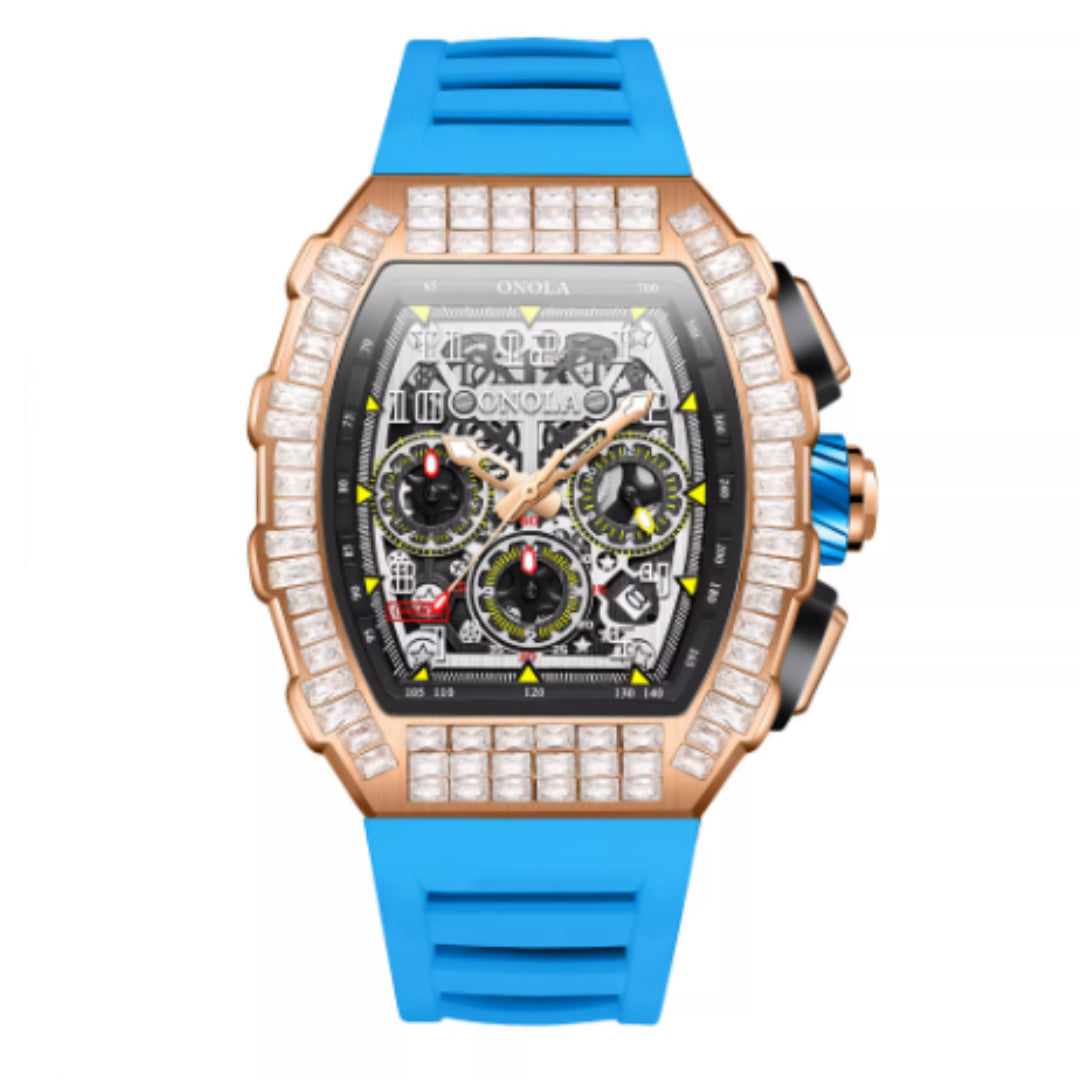 Herren Luxus-Uhr mit Sternenmuster – Ansicht 4
