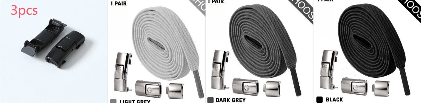 Press Lock Schnürsenkel – Elastisch & Bindefrei
