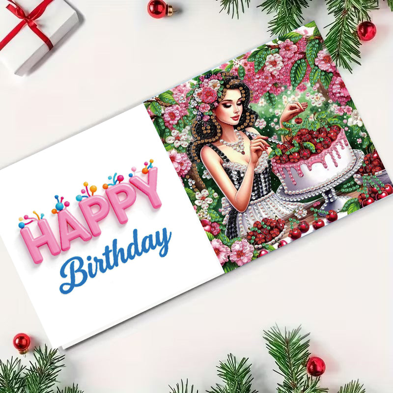 DIY Diamant Malerei Karte – Geburtstag, Fest, Handgefertigte Geschenke