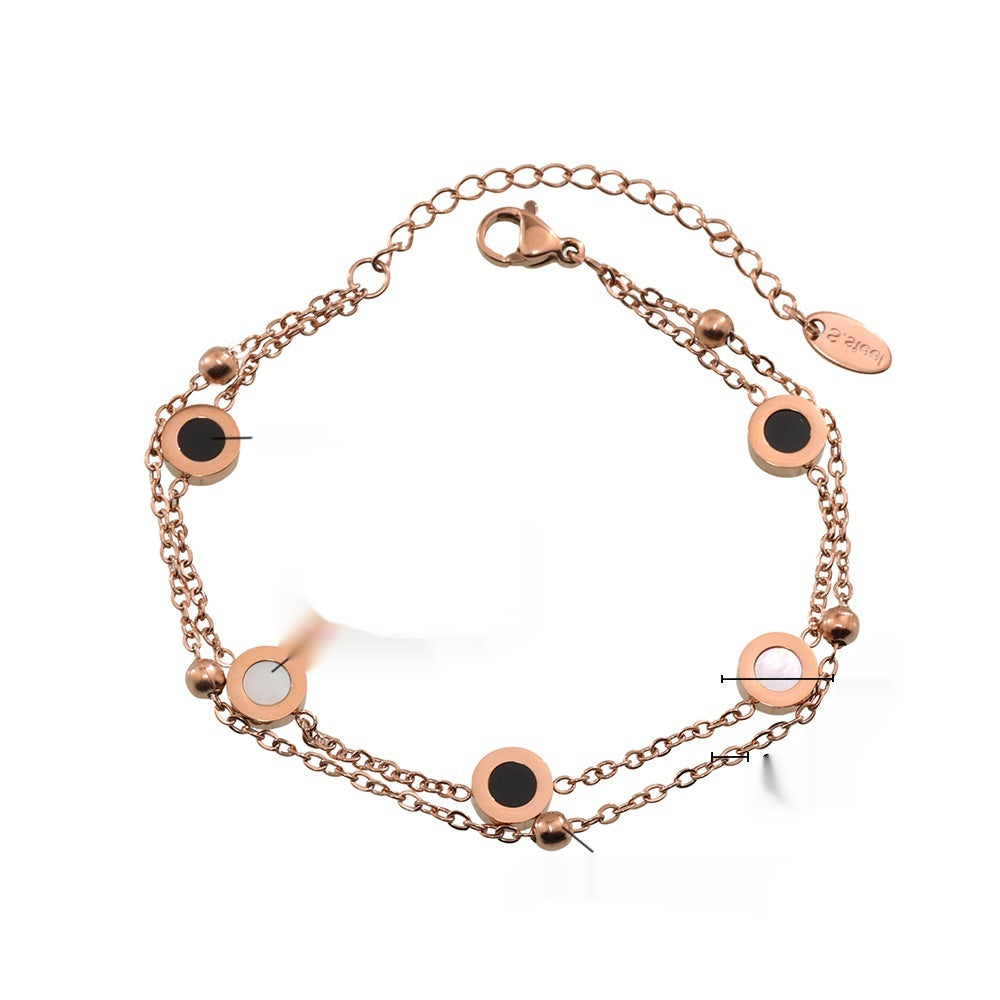 Muschel-Set: Halskette & Armband aus Edelstahl – Bild 4 | LuxeStyle